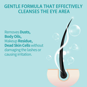 TWILASH BY DLY label and ingredients panel highlighting gentle formula