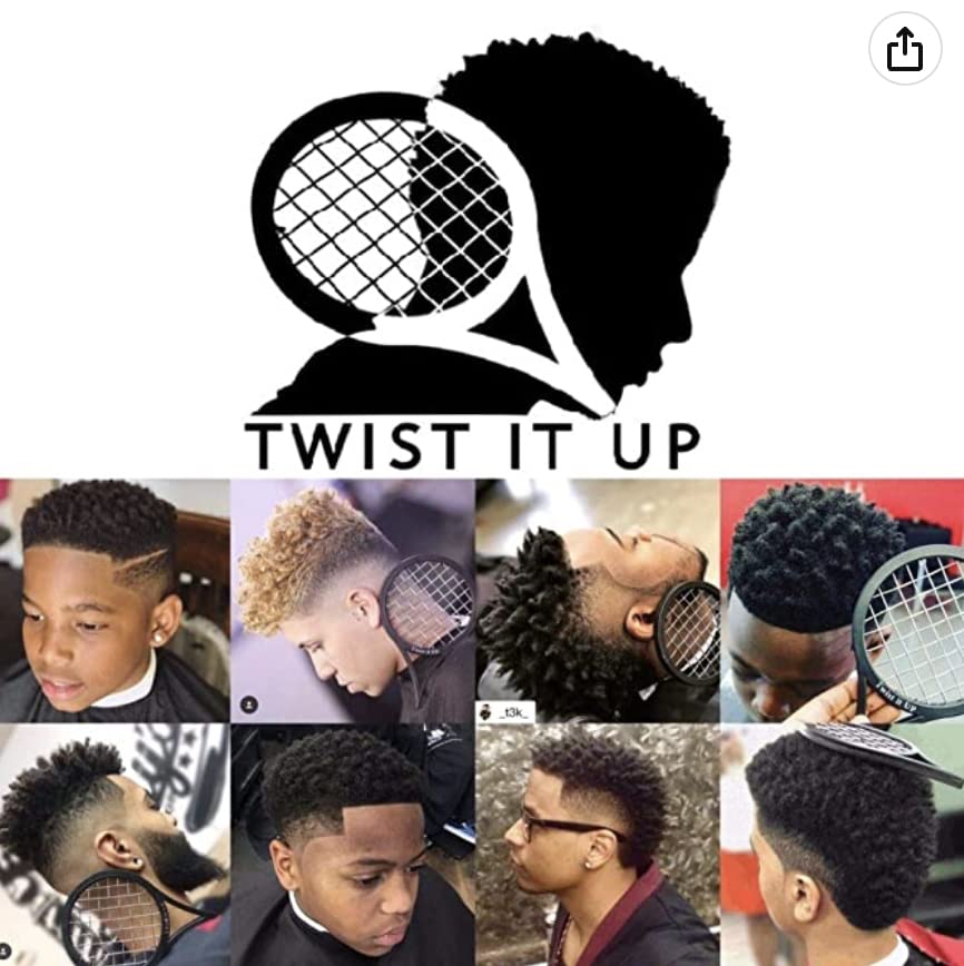 Twist It Up comb styled with Twist It Up products in a grooming setting for complete routine