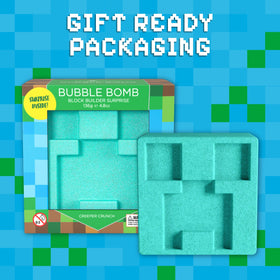 Two Sisters Creeper bath bomb placed in an Easter basket, ideal for holiday gift presentation