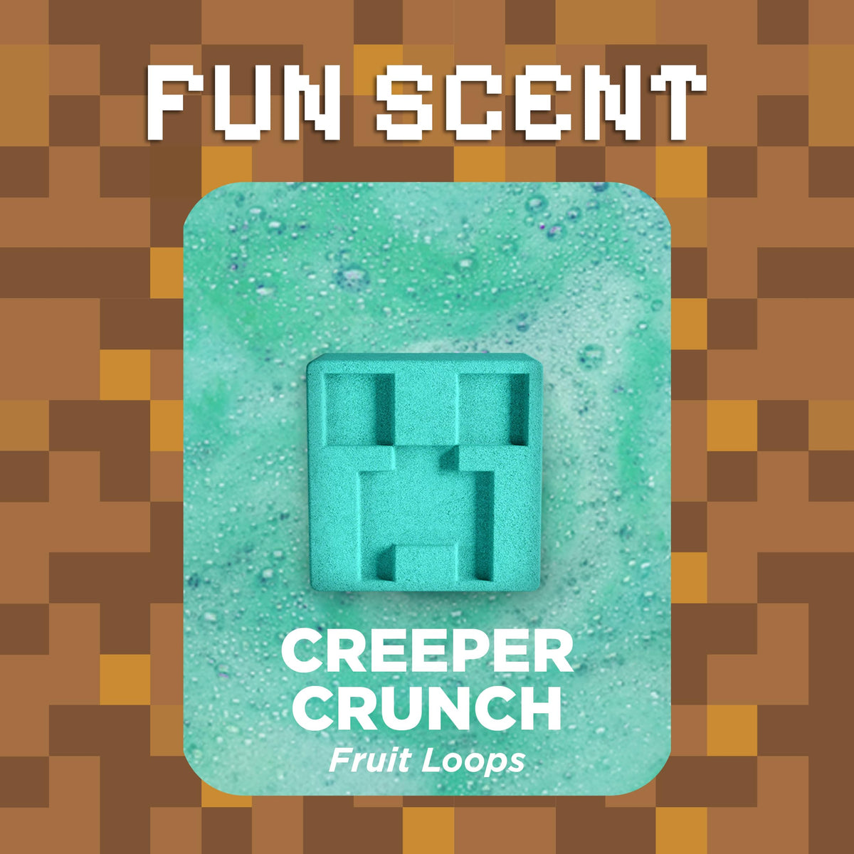 Two Sisters Creeper toy being revealed from inside the bath bomb, offering collectible playtime fun