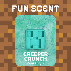 Two Sisters Creeper toy being revealed from inside the bath bomb, offering collectible playtime fun