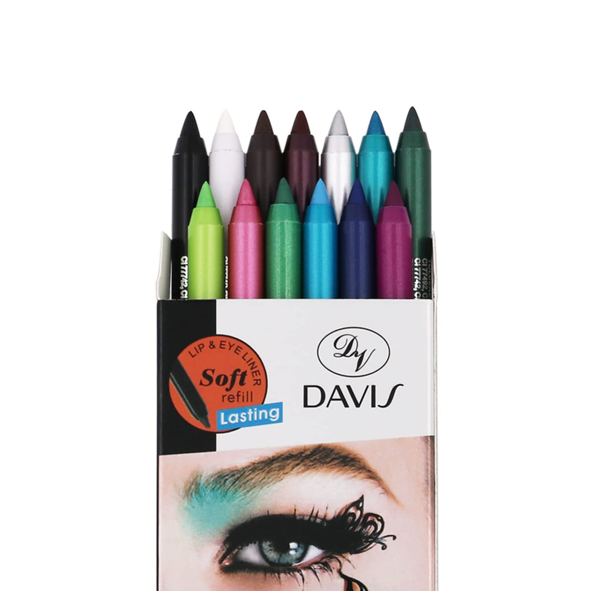 TWOMODE sharpened tip close-up for precise eyeliner control