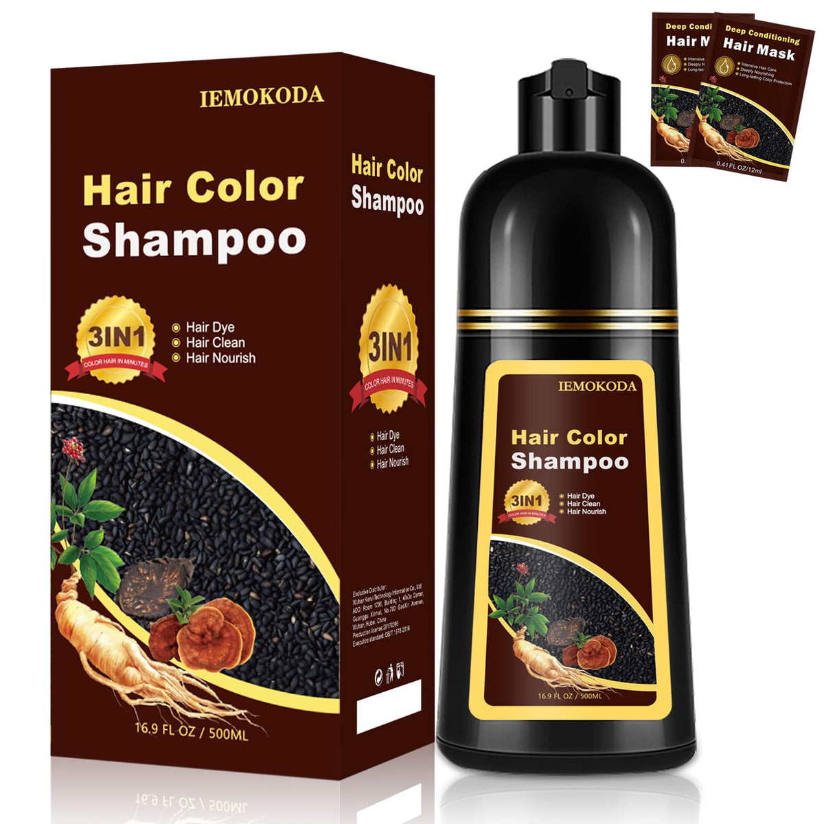 TYAYW chestnut brown bottle front showing label and size benefit