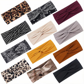 Tyfthui headbands front packaging showing full 12-pack, convenient gift set