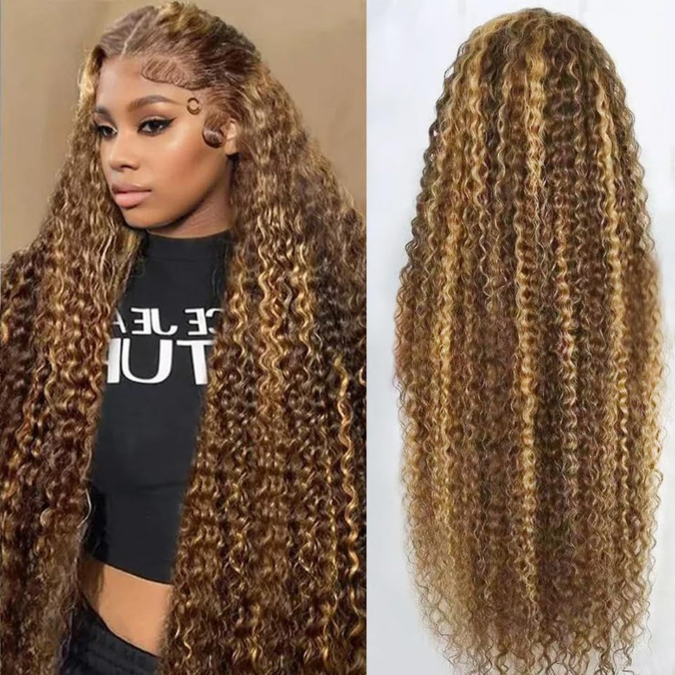Tylokra front view showing honey blonde waves and natural hairline benefit realistic look