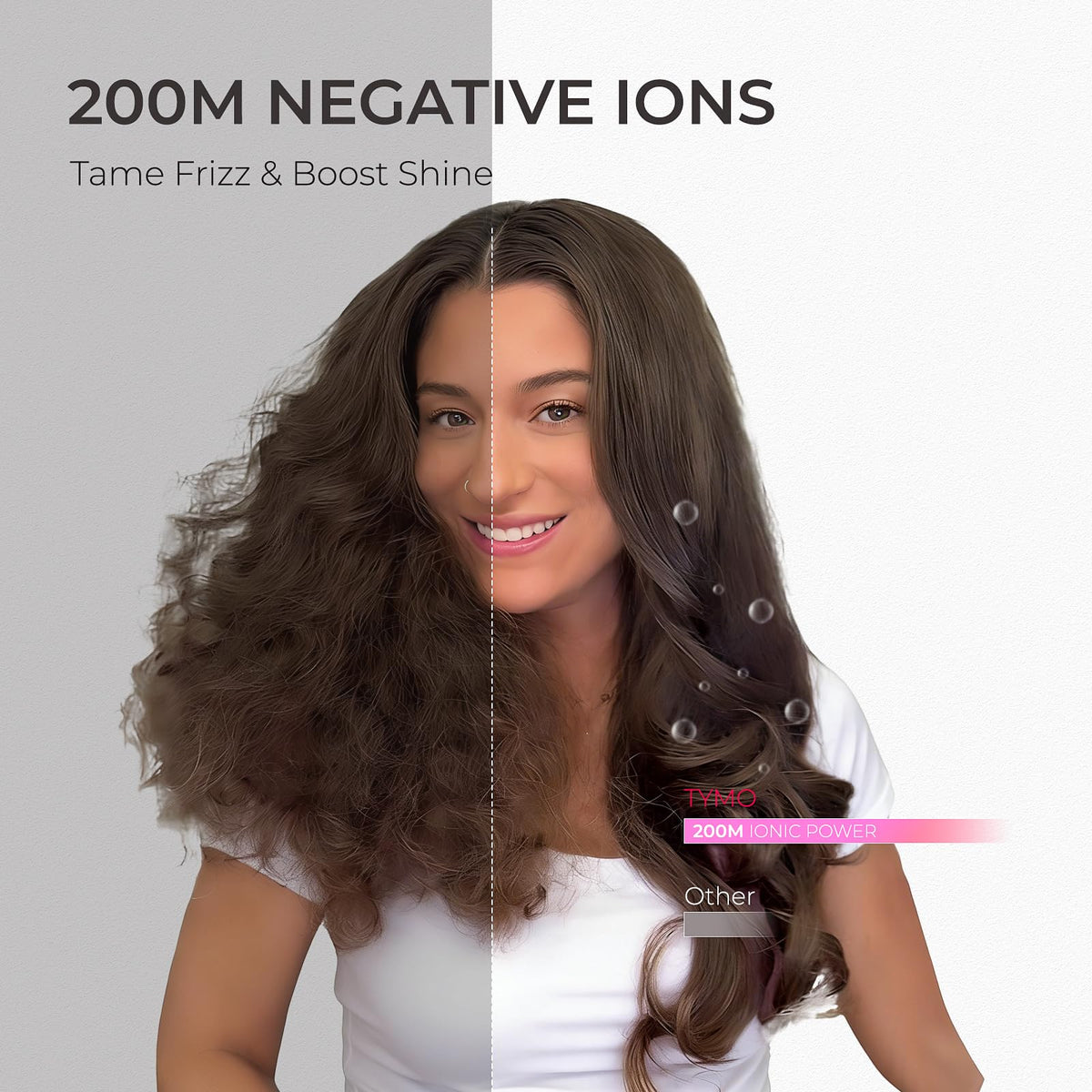 TYMO 360° vent visual highlighting faster drying and airflow benefit