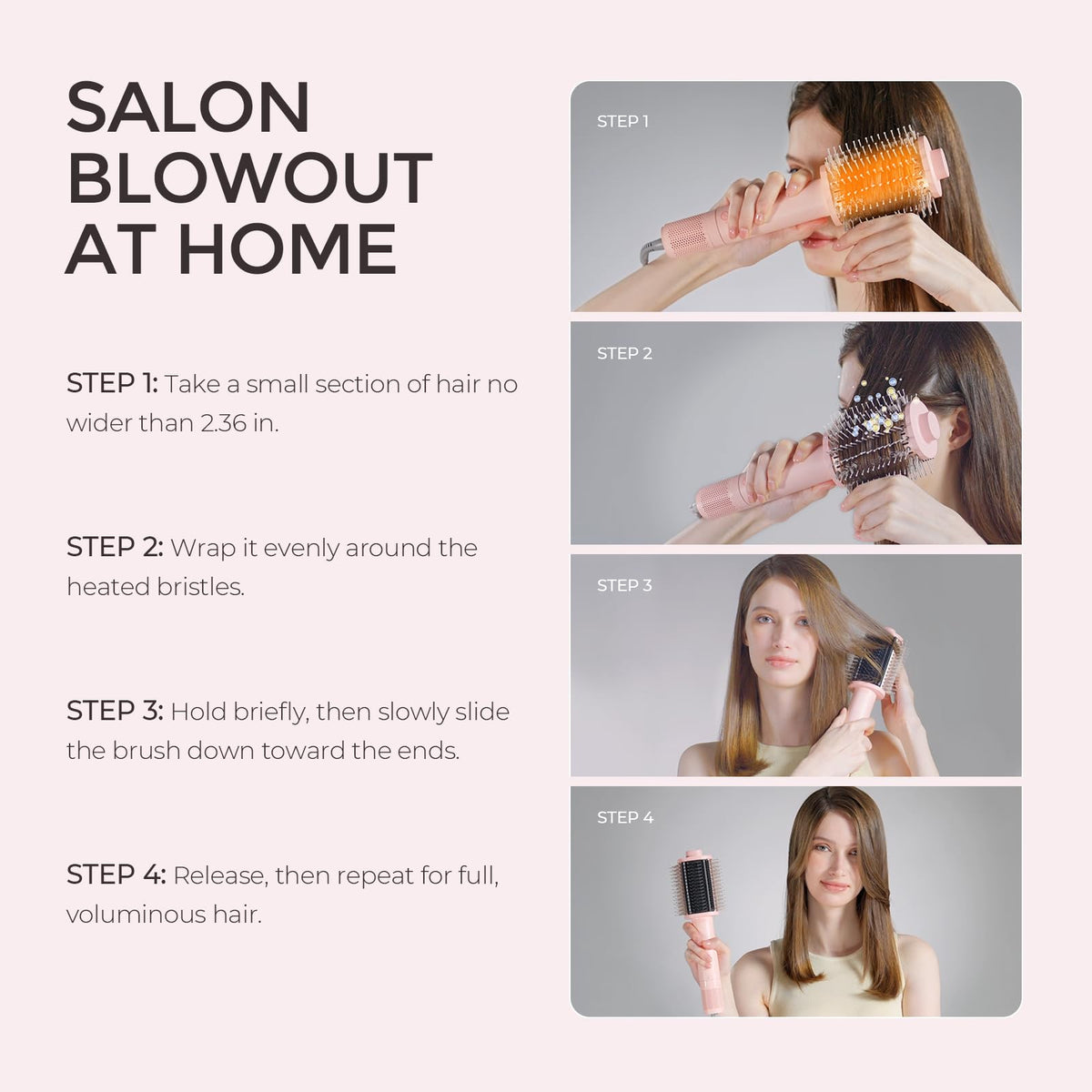 TYMO 4.0 on bathroom counter in lifestyle scene for everyday styling convenience