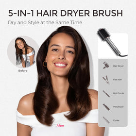 TYMO 4.0 creating bouncy curls demonstrating multi-style versatility