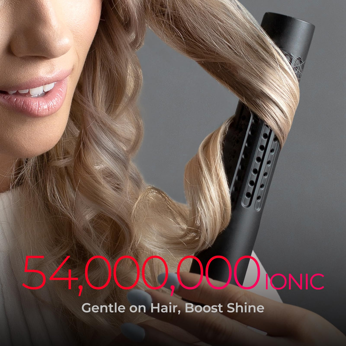TYMO Airflow 2.0 held in hand to show compact size and travel convenience
