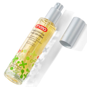 TYMO front packaging showing bottle and label, conveys lightweight styling benefit