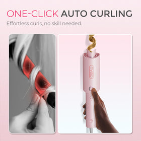 TYMO CURLPRO barrel close-up highlighting 1-inch ceramic for smoother curls