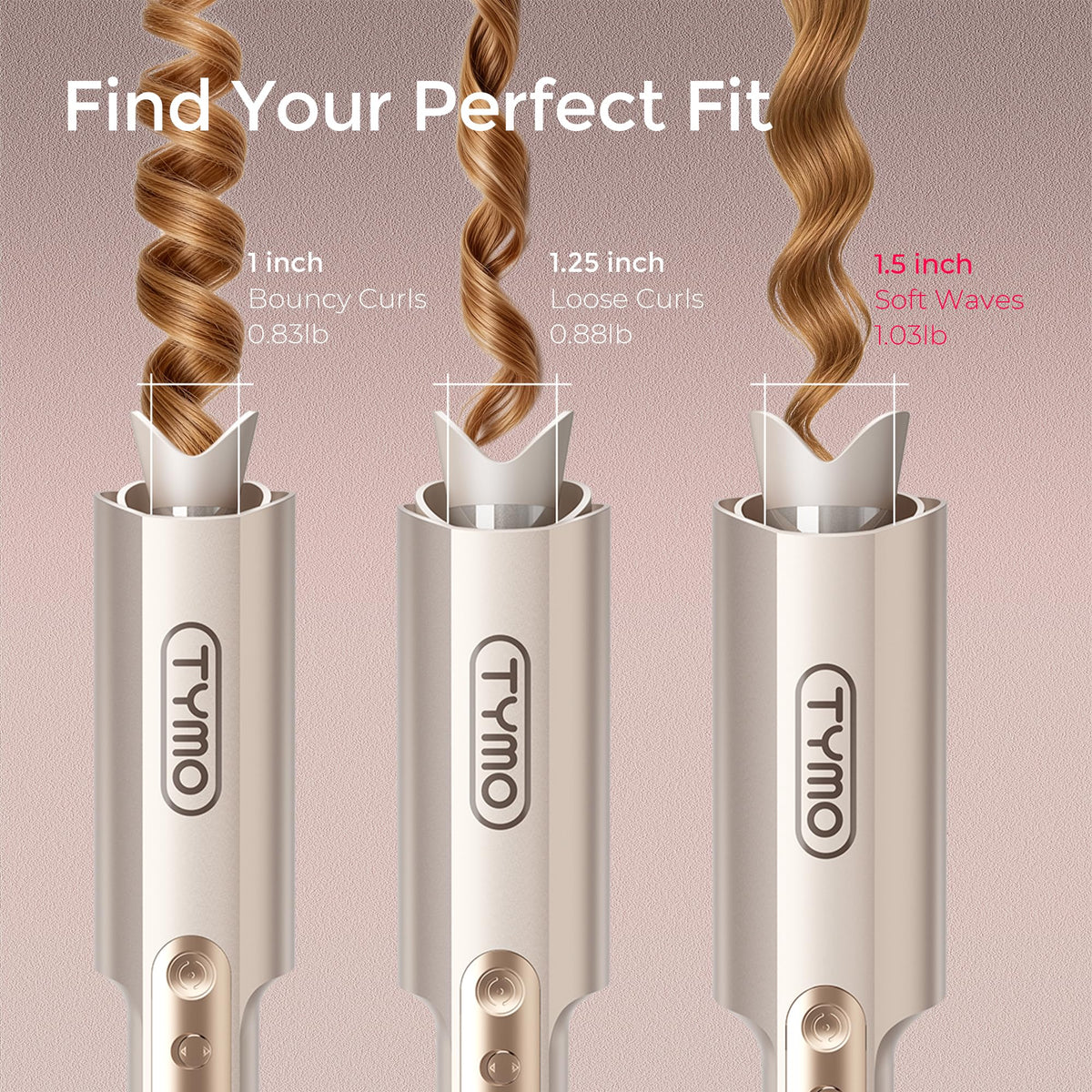 TYMO CurlPro Plus packaging and accessories for travel-ready convenience