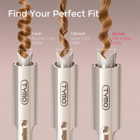 TYMO CurlPro Plus packaging and accessories for travel-ready convenience
