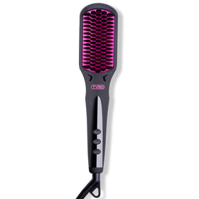 TYMO front view of brush showing sleek profile and ergonomic handle benefit: easy handling