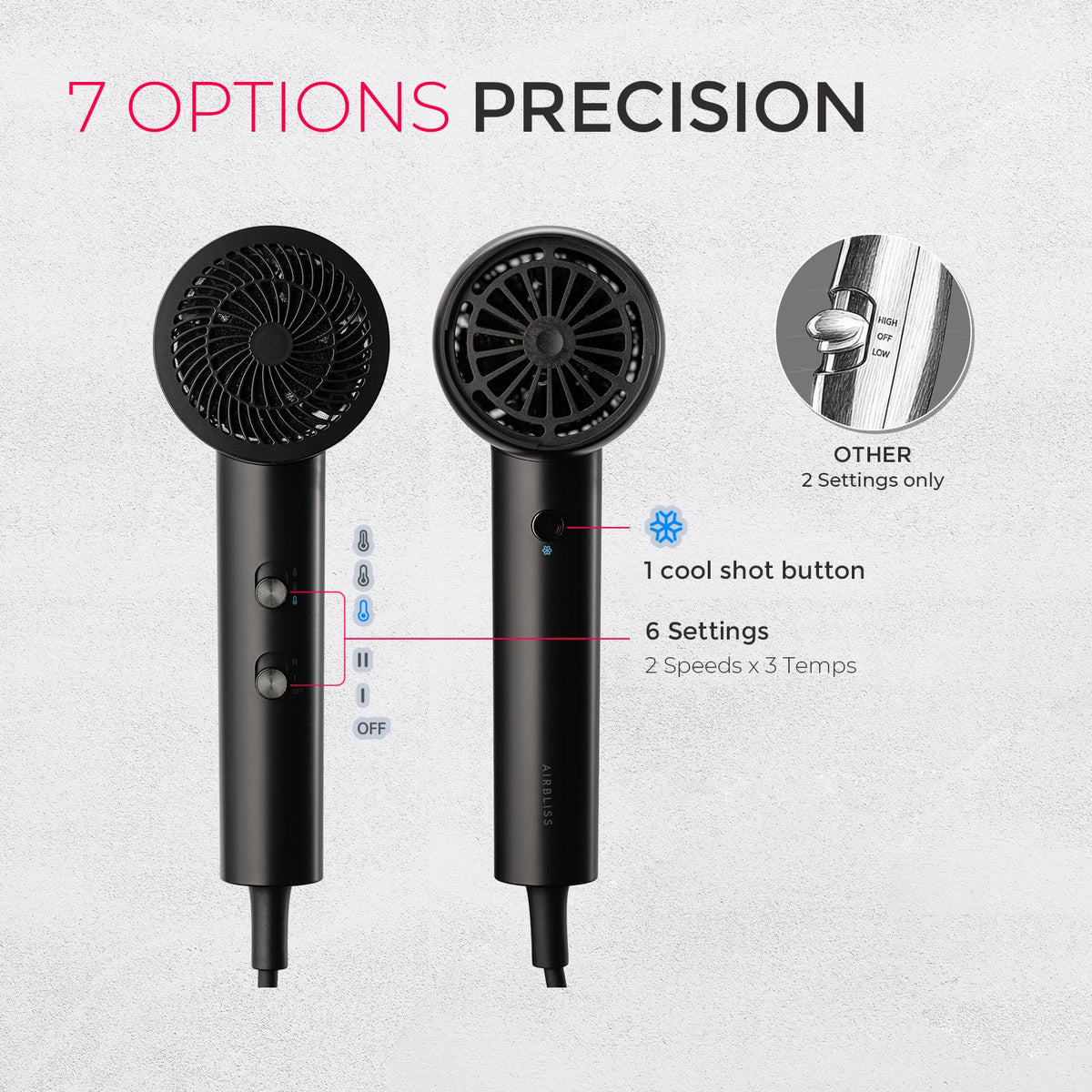 TYMO in use on curly hair showing defined curls and reduced frizz benefit