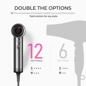 TYMO with smoothing nozzle attached demonstrating sleek finish benefit