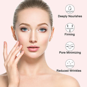TYTCA applied on face as part of evening routine, helps lock in moisture