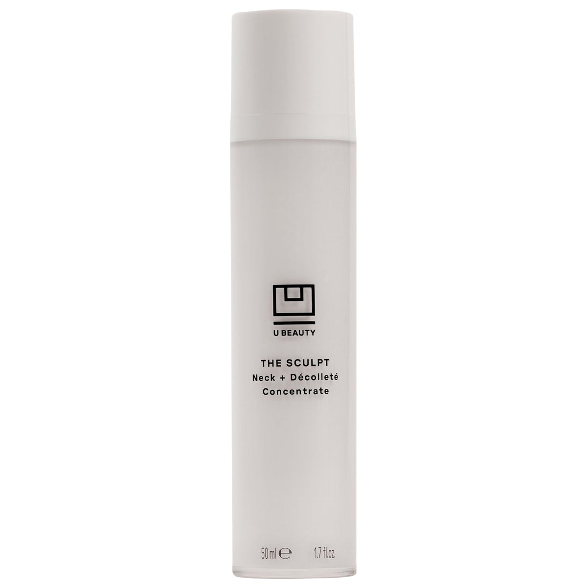 U Beauty front packaging showing bottle and label for clear identification and trust