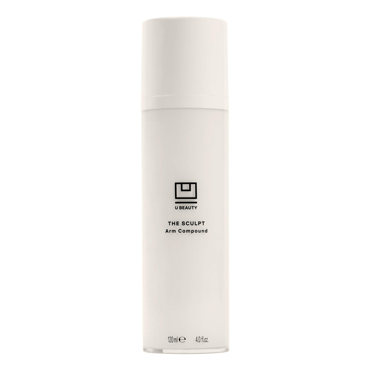 U Beauty SCULPT front packaging showing tube and branding, clear product identity and benefit