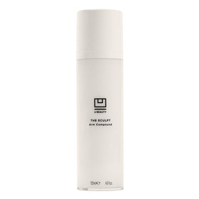 U Beauty SCULPT front packaging showing tube and branding, clear product identity and benefit