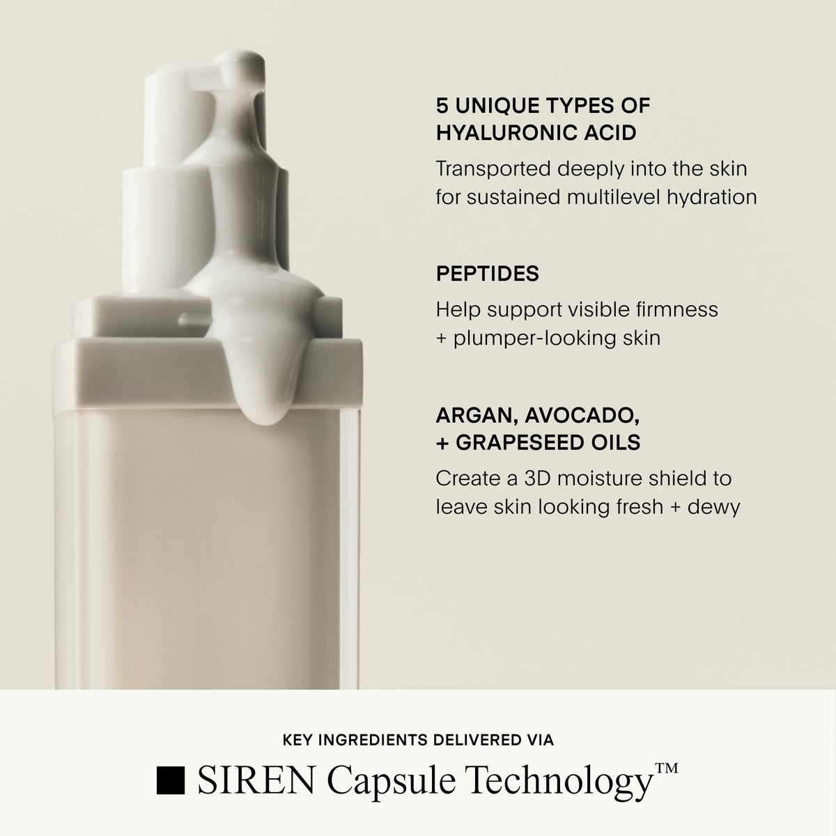 U Beauty cream applied on hand illustrating smooth application and softness