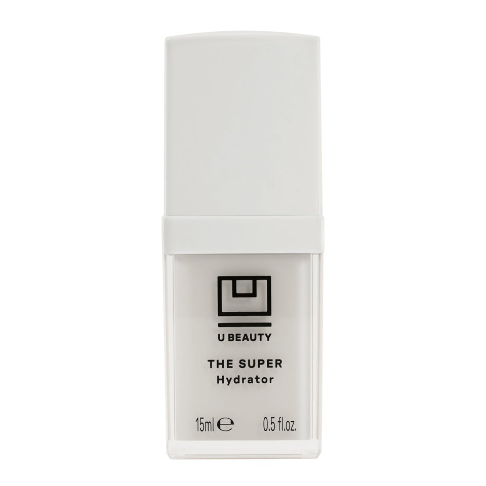 U Beauty front jar showing label and compact travel benefit