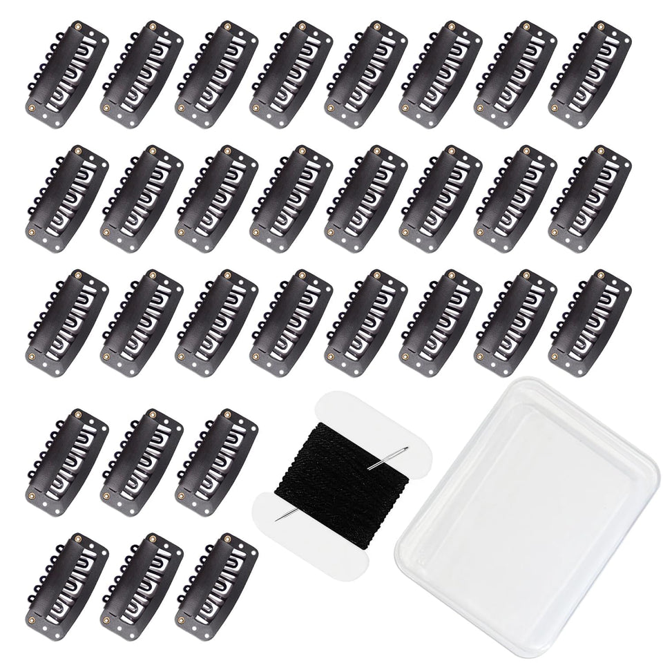 uadbau front packaging showing 30 black clips and kit benefit secure supply