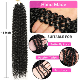Ubeleco included accessories with crochet needle and rubber bands for easy install