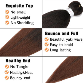 Ubeleco installed in salon during braiding showcasing quick application and neat finish