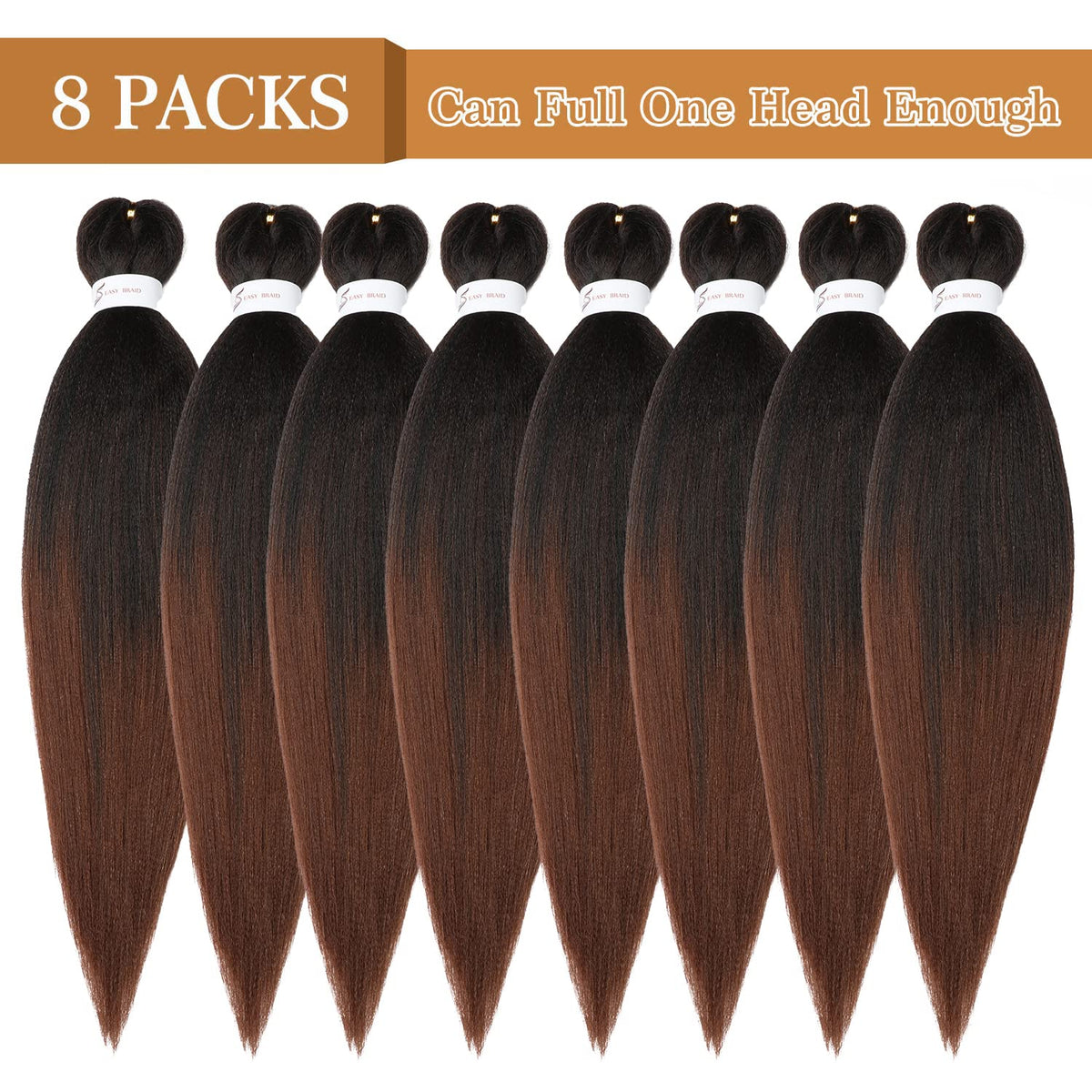 Ubeleco 24-inch hair held in hand showing true-to-size length and manageable weight