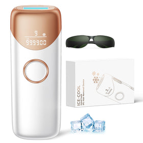 Ubroo gold device front view showing ergonomic grip and design benefits