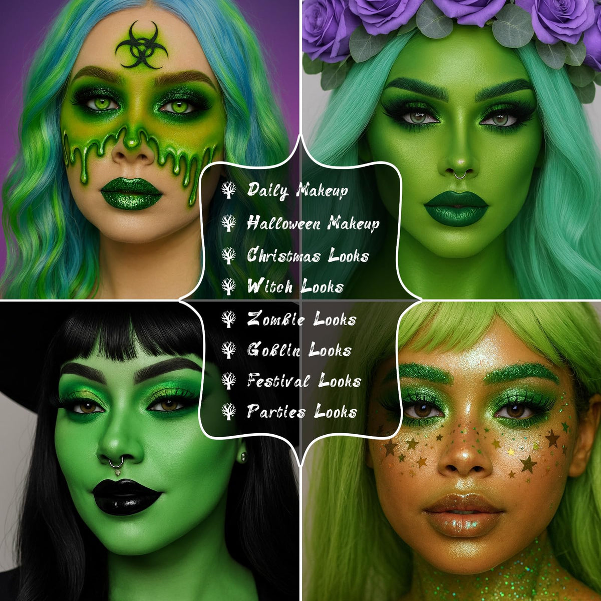 UCANBE palette used with brush demonstrating easy application and layering