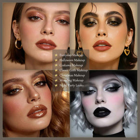 UCANBE on-eye smokey goth look showcasing dramatic depth