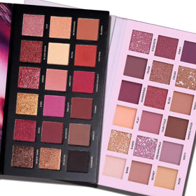 UCANBE eye makeup look using Twilight shades to add depth and shimmer