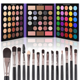UCANBE open palette showing 86 shades and easy-selection benefit