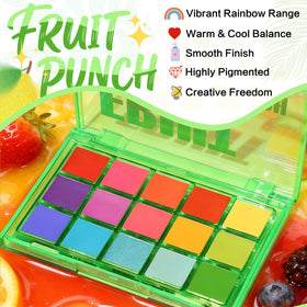 UCANBE Fruit Punch open top-down showing shade layout for easy selection