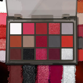 UCANBE metallic swatch on skin demonstrating vivid color payoff and sheen