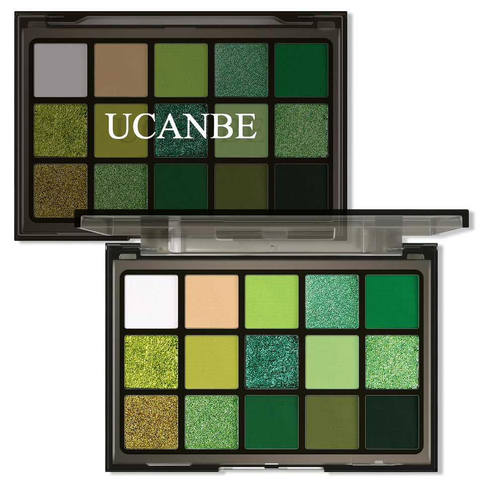 UCANBE palette front closed showing compact travel-friendly design and portability