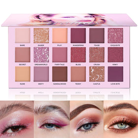 UCANBE palette front packaging showing colors and compact mirror benefit