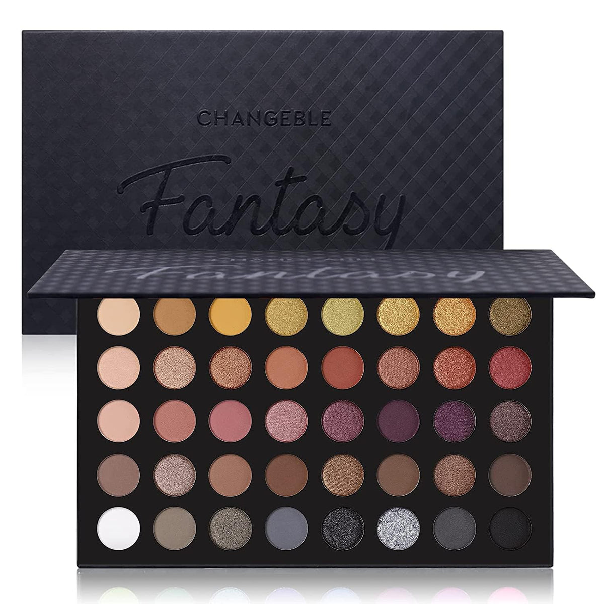 UCANBE front packaging showing 40 shades for versatile looks