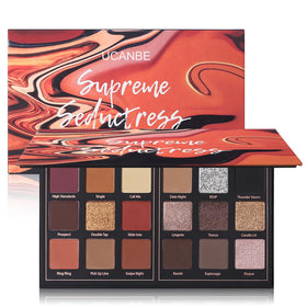 UCANBE front packaging showing palette face and shade display for easy choice