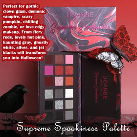 UCANBE palette in hand to show compact size and travel-friendly design