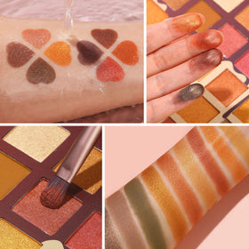 UCANBE swatches on arm displaying shade range for easy selection