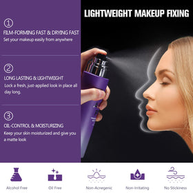 UCANBEMAKEUP bottle label and ingredients highlighting gentle, alcohol-free formula