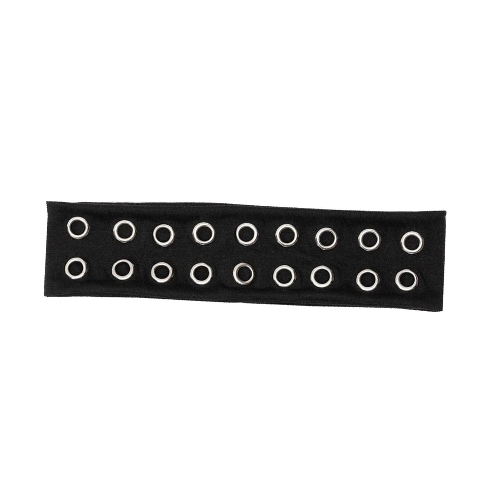 Uchyius headband front packaging showing bold Y2K design and secure fit