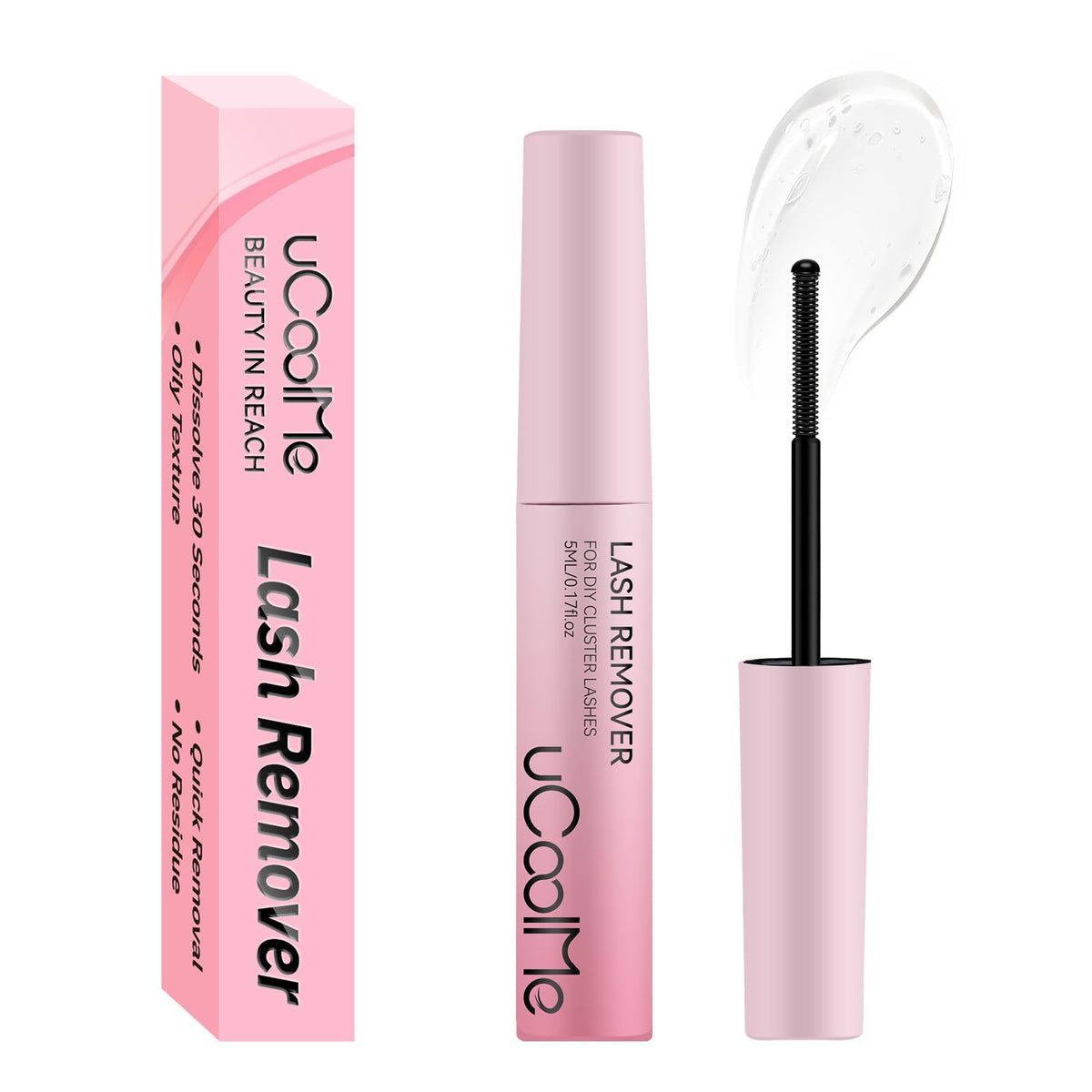 uCoolMe front packaging showing product and gentle remover benefit