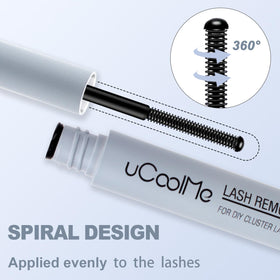 UCOOLME 5ml bottle next to common items showing compact travel convenience