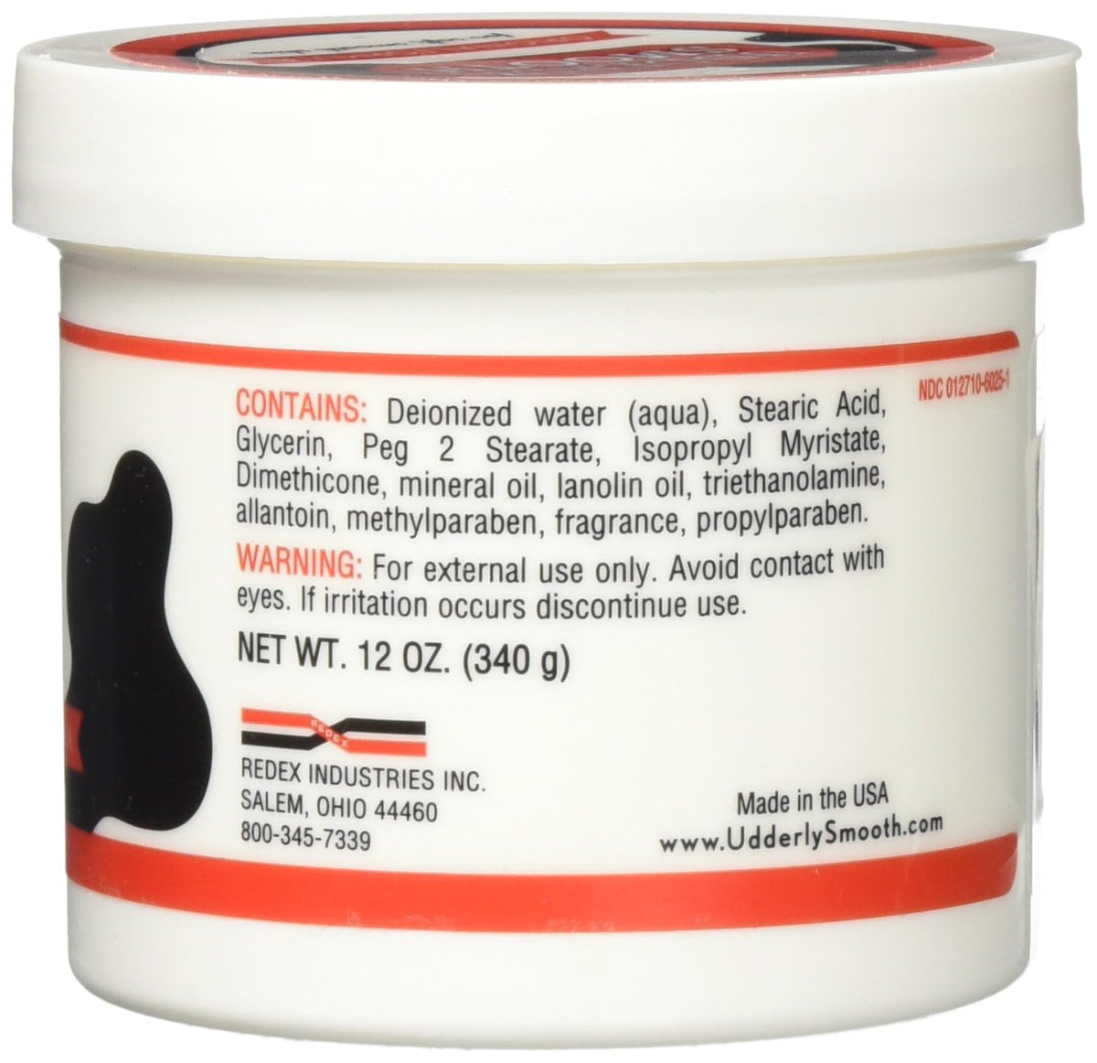 UDDERLY SMOOTH close-up of cream swirl highlighting rich moisturizers