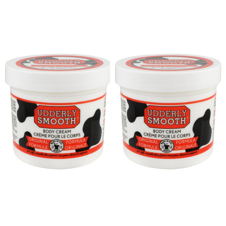 UDDERLY SMOOTH front jar pack of 2 showing packaging and value