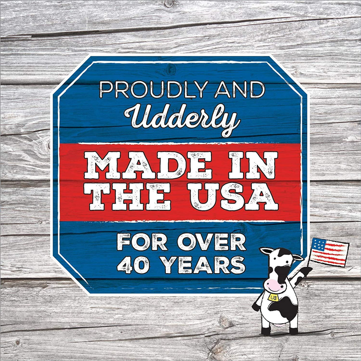 Close-up of Udderly Smooth label and directions emphasizing clear ingredient information